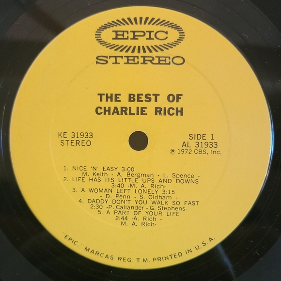 Charlie Rich Vinyl - Picture 4 of 7